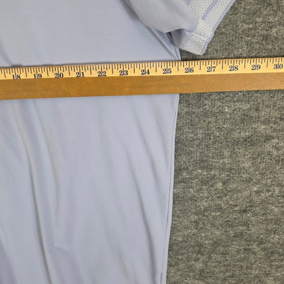 Greyson Shirt Mens XXL Light Blue Short Sleeve Polo Golf Logo Casual - Picture 5 of 8